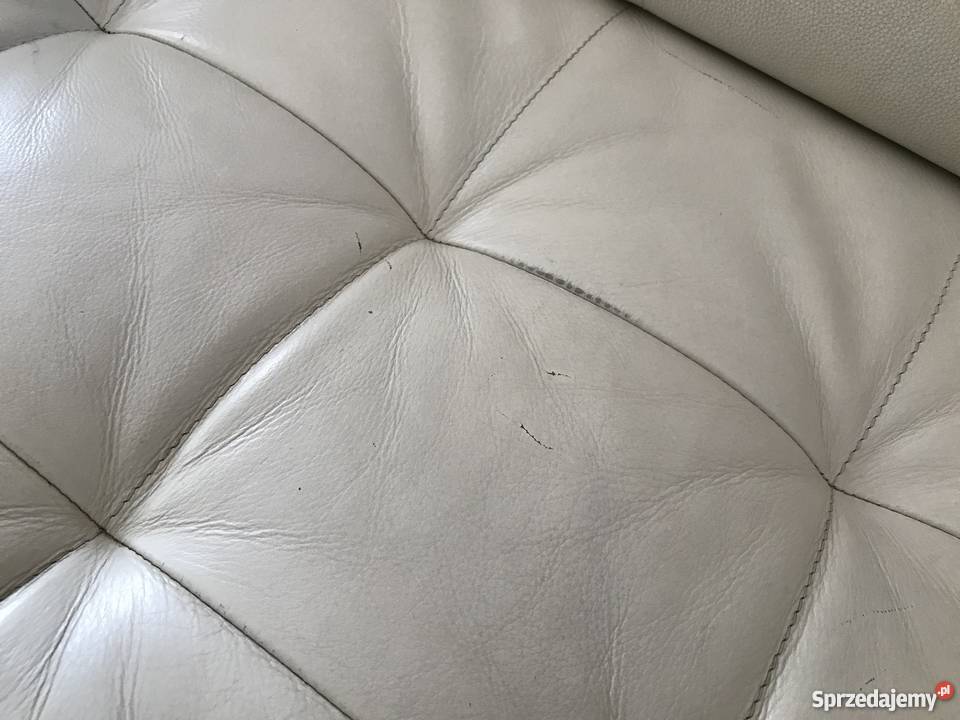 Sofa skórzana IKEA Karlstad beżowa Warszawa