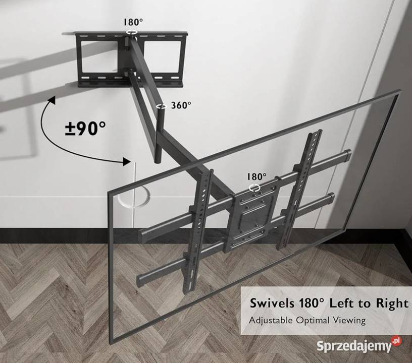 BONTEC CT139M Uchwyt Ścienny do Telewizora Stoliki, uchwyty i półki Jelenia Góra sprzedam