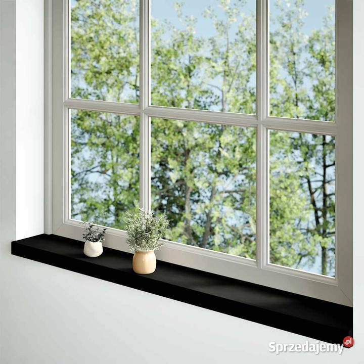 Parapety 2 ciemnobrązowy 160x15x2 lite drewno mazowieckie