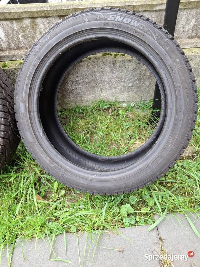 Dwie prawie nowe opony zimowe 17 cal Riken małopolskie Wieliczka