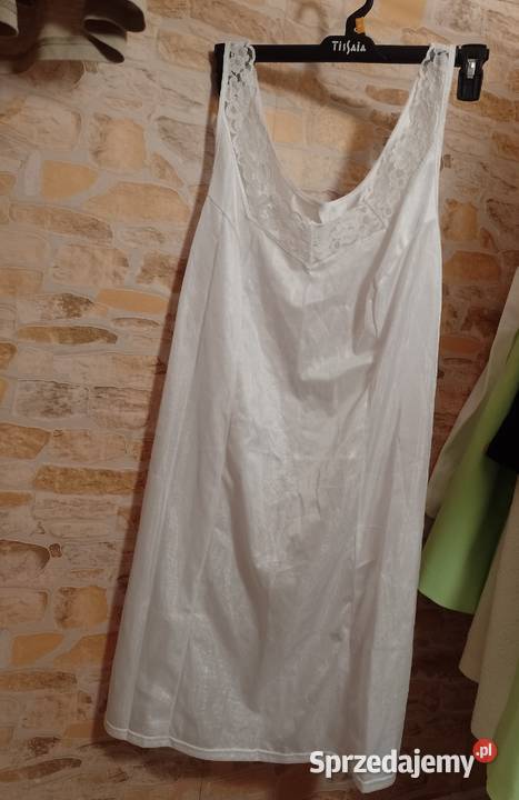 6XL7XL EUR 54 Ekskluzywna halka pod sukienkę z biały Kraków
