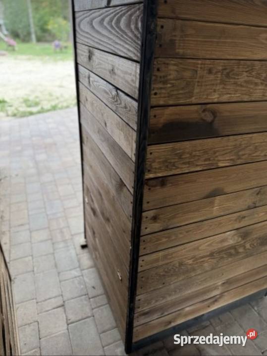 Nowoczesny WC Drewniany Wychodek Swawojka Pozostałe