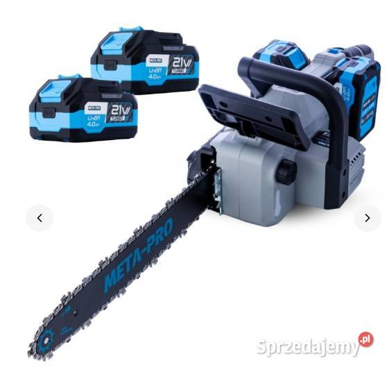 BRUSHLESS BATTERY CHAINSAW 16 1000W 2x4Ah Błonie sprzedam
