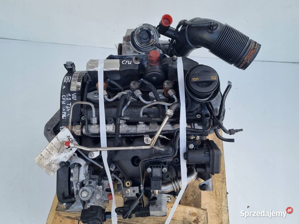 SILNIK KOMPLET VW Polo V 12 TDI 75 CFW CFWA sprzedam