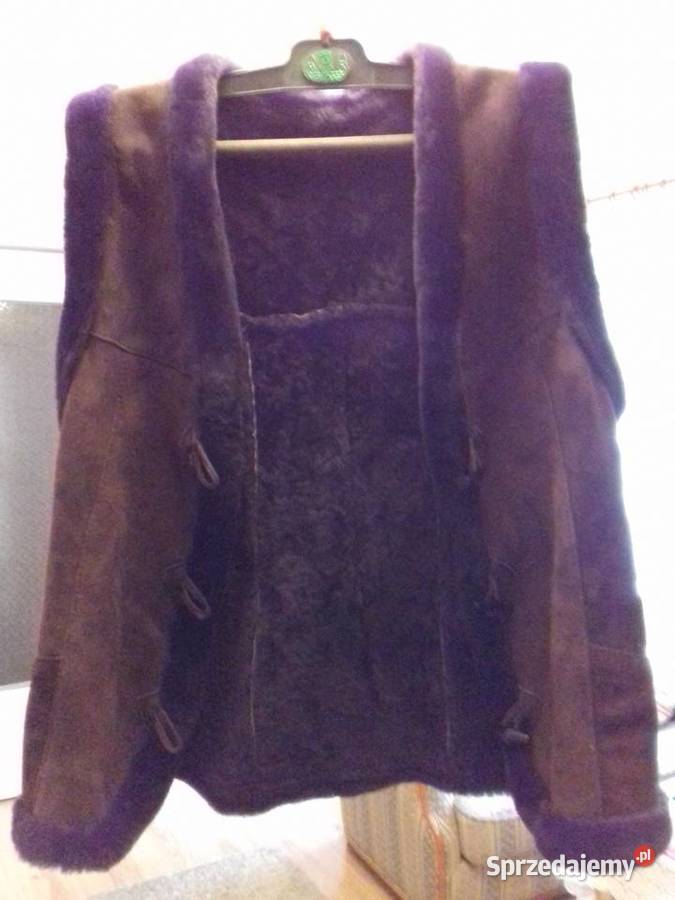 Bezrekawnik skorzany damski L Grajewo