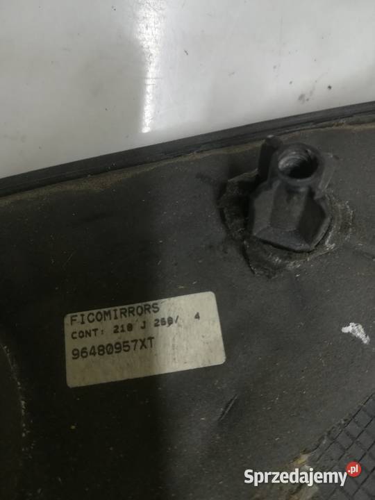 Prawe lusterko elektryczne peugeot 206 5d Lusterka zewnętrzne Mieleszyn