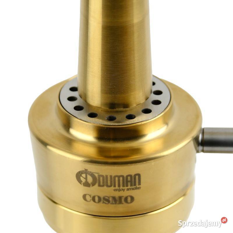 Oduman Cosmo Hookah Gold Body Gold Glass Fajka Łódź sprzedam
