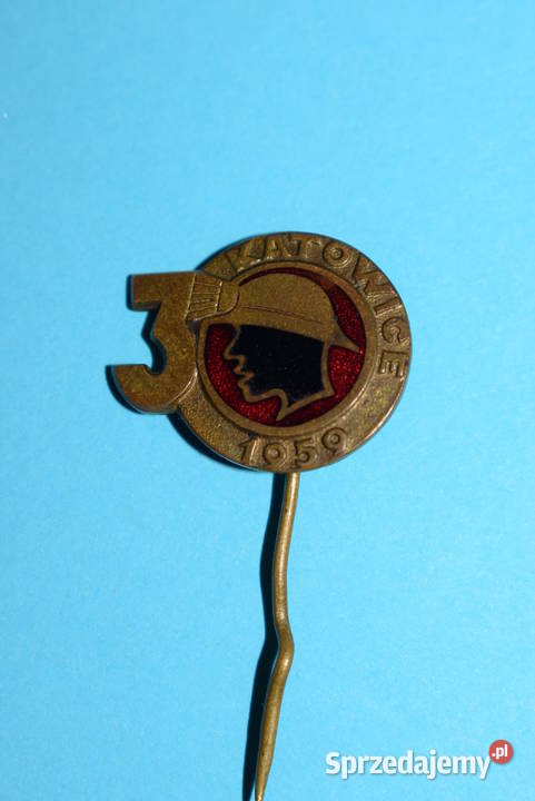 Odznaka 3 zjazd górnictwa 1959 Katowice
