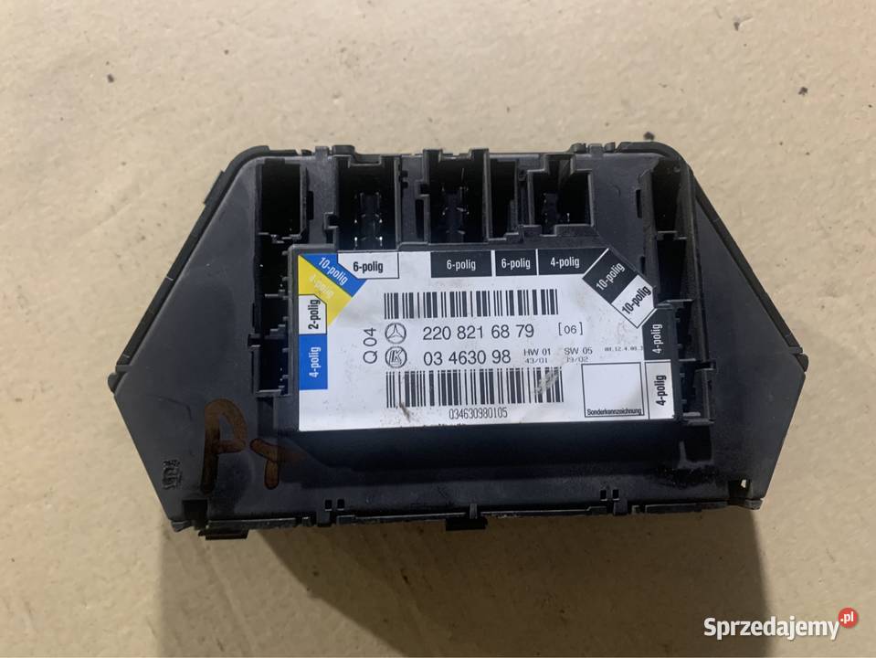 Moduł drzwi 2208216879 mercedes s w220 lift Układ elektryczny Szczecin