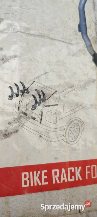 Bagażnik samochodowy na rowery nowy nadal Szczytno sprzedam