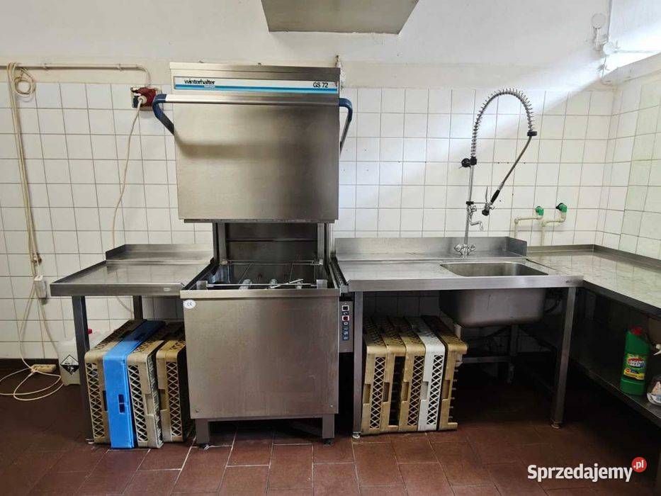 Zmywarka kapturowa Winterhalter GS 72 stoły i