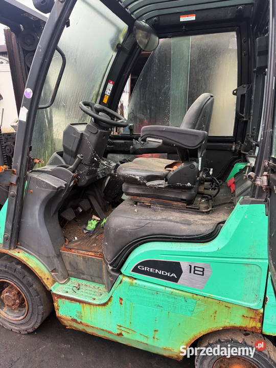 wózek widłowy MITSUBISHI FG18 FG25 kabina Działoszyn
