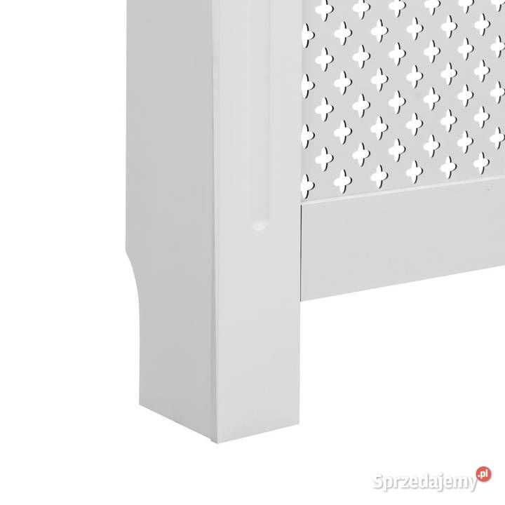 Osłona na kaloryfer biała 112 x 19 x 815 MDF Pozostałe Warszawa