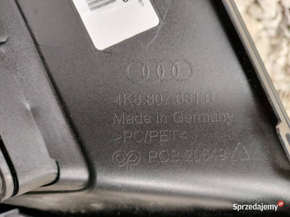 AUDI A7 C8 SLINE KRATKA ZDERZAKA LEWA PRZEDNIA Kielce