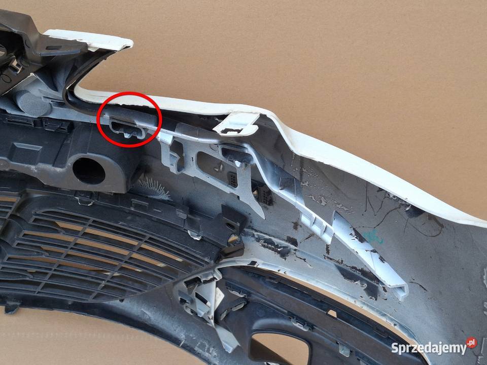 PEUGEOT 308 II ZDERZAK PRZÓD ABSORBER KRATKA lubuskie Bieleń