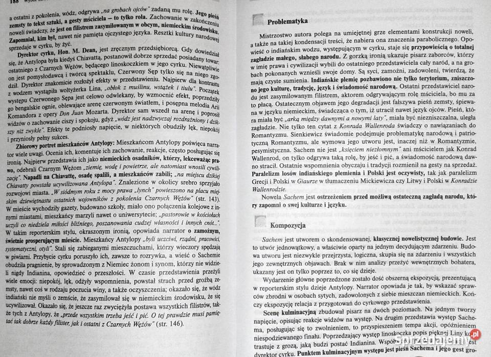 Nowele Henryk Sienkiewicz Lektura z opracowaniem Chełm