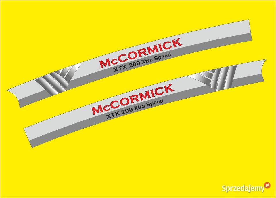 Naklejki Mccormick xtx 200