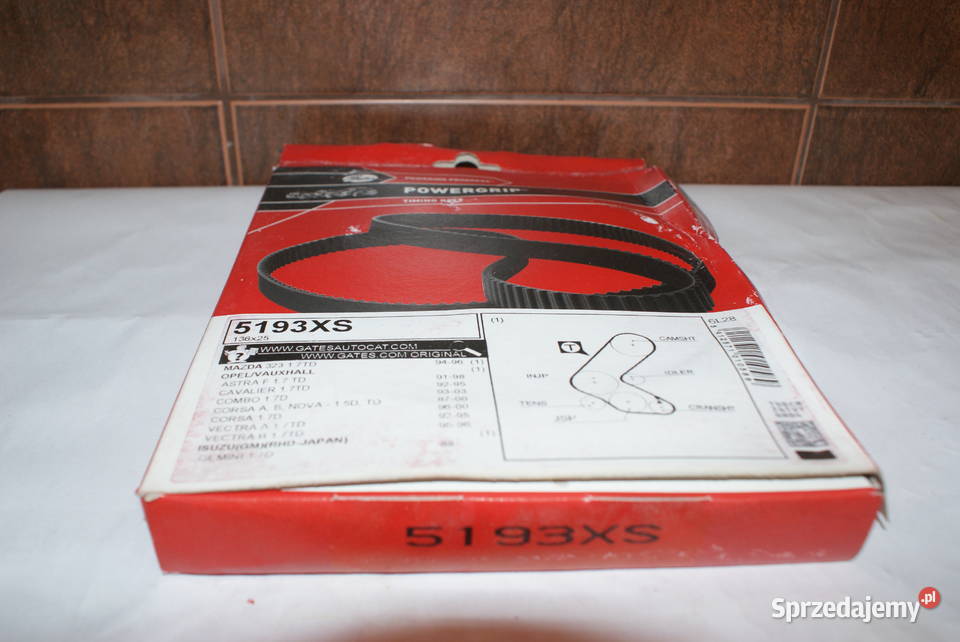 5193XS GATES PASEK ROZRZĄDU ISUZU OPEL 136 MP osobowe Białobrzegi