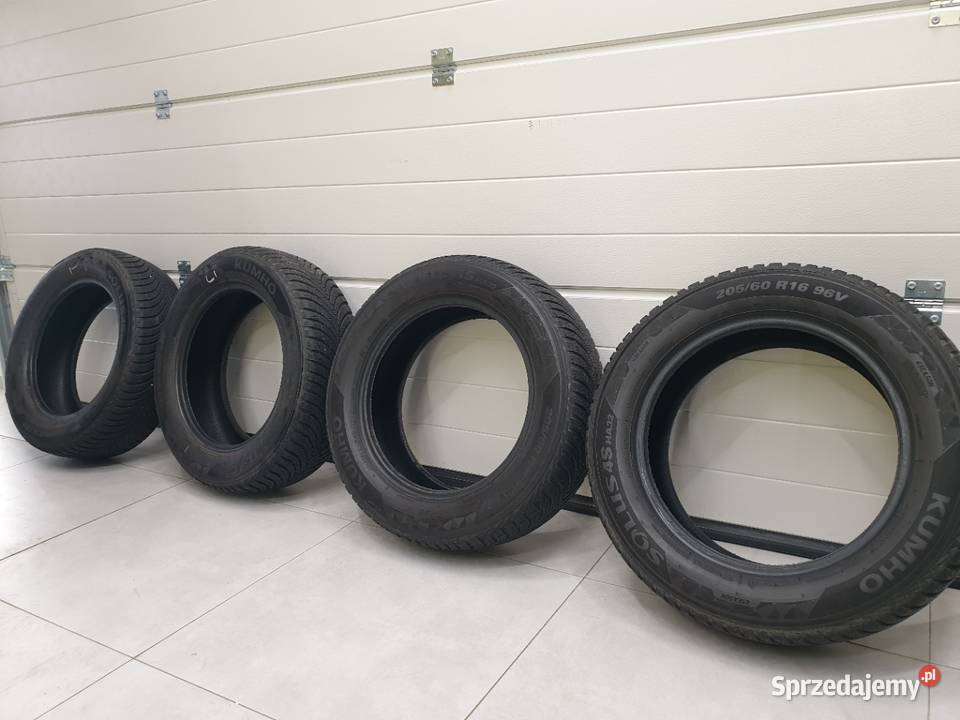 Komplet opon wielosezonowych Kumho Solus 4S w Kumho Chrzanów sprzedam