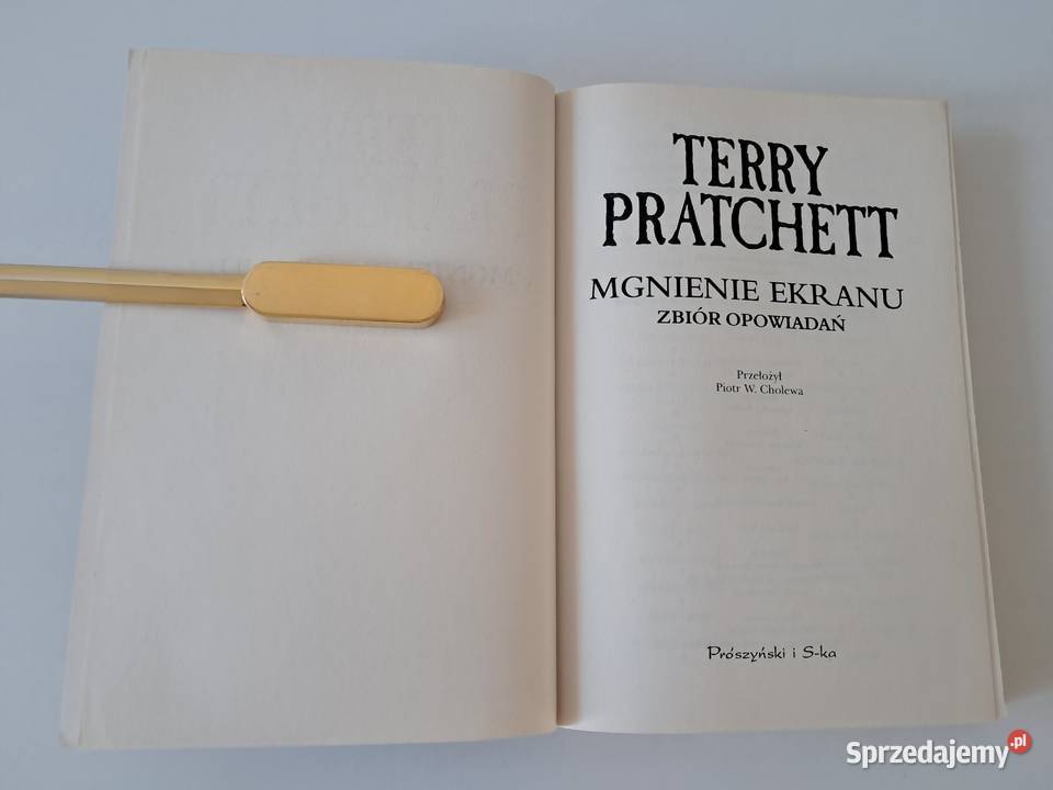 Książka Mgnienie ekranu T Pratchett do Kraków