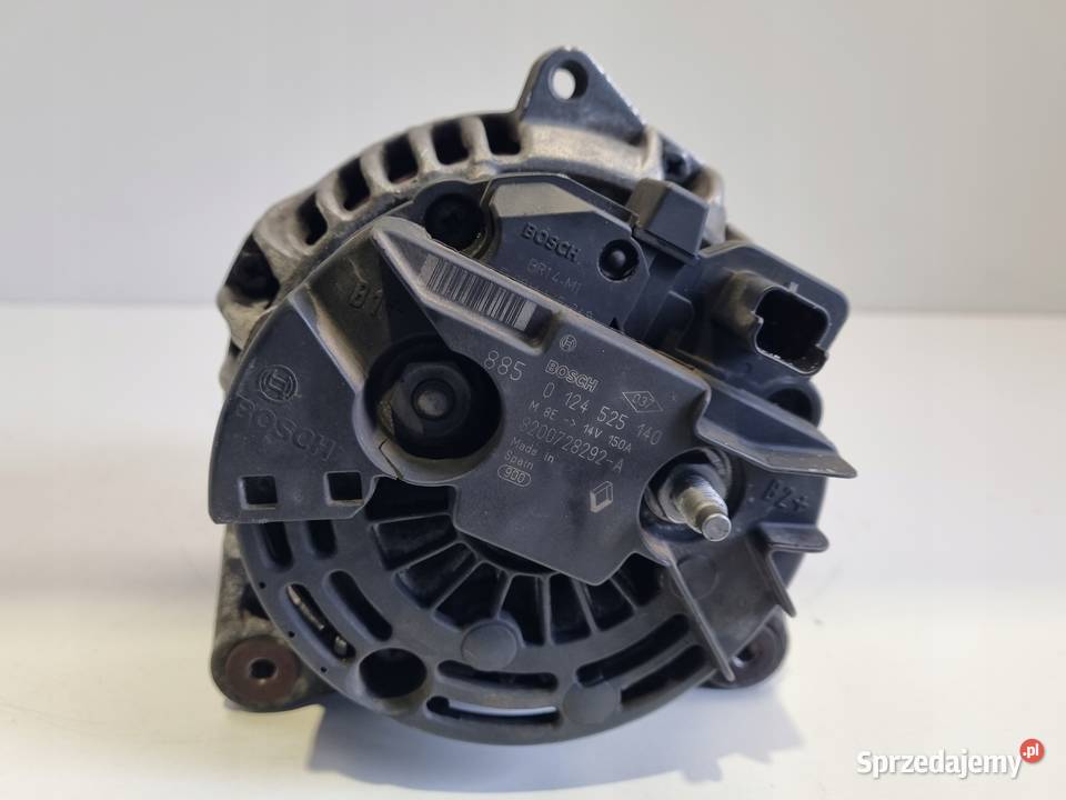 ALTERNATOR Nissan Qashqai 15 DCI bosch Rudka
