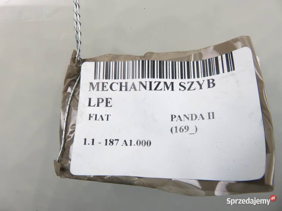 PODNOŚNIK SZYBY LEWY PRZEDNI FIAT PANDA II osobowe sprzedam