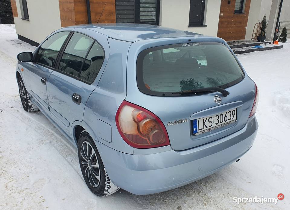 Nissan Almera 15 benzyna 167 przebiegu lubelskie