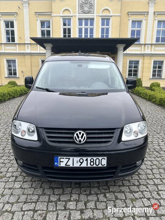 VW Caddy Life 20 TDI 2009r hak radio Volkswagen lubuskie Sulechów