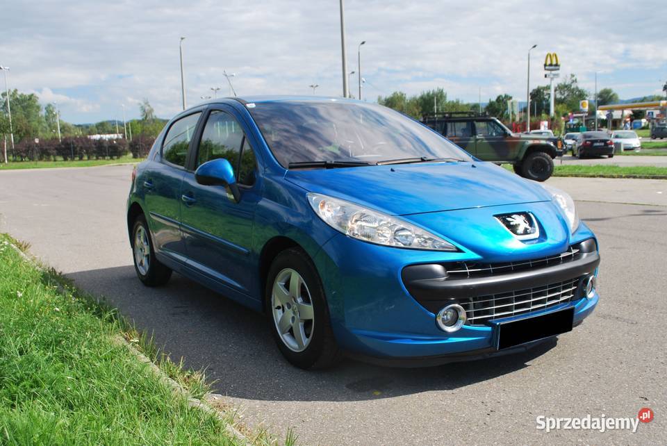Peugeot 207 14 Benzyna 88 Klima Alufelgi benzyna 207 Nowy Sącz