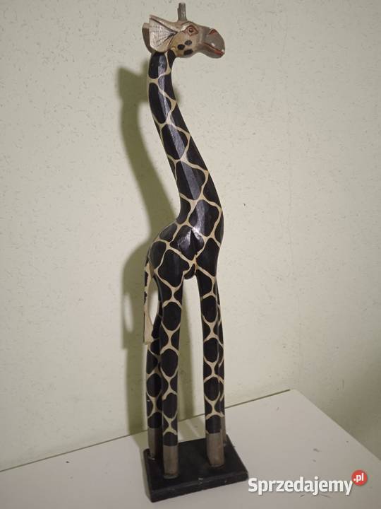 Drewniana żyrafa