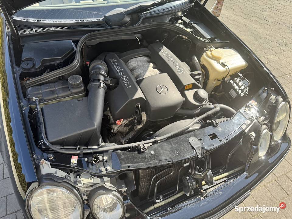 CLK Cabrio stan kolekcjonerski wszystko nowe elektryczne szyby Sieniczno sprzedam