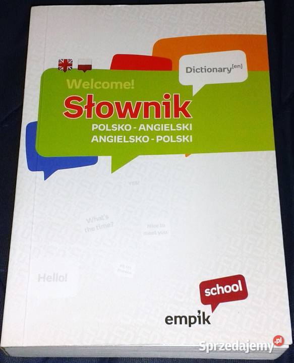 Welcome Słownik polskoangielski angielsko polski Chełm