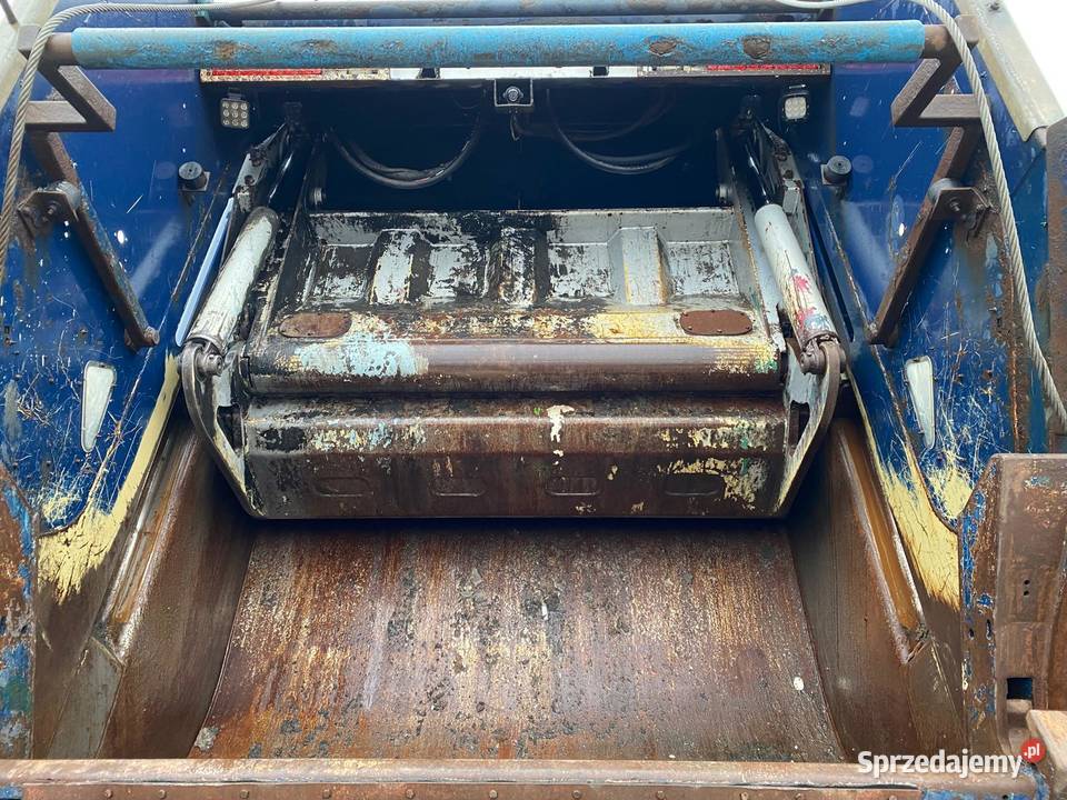 Scania P320 śmieciarka 2016WAGA Prasa Terberg 10200kg Nowiny