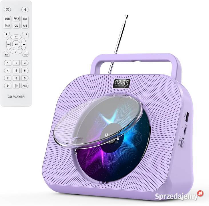 Gueray Odtwarzacz CD radio z Bluetooth Zawiercie sprzedam