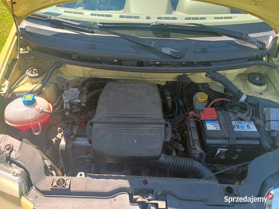 Fiat Panda 12 LPG Klima Wspomaganie Czempiń