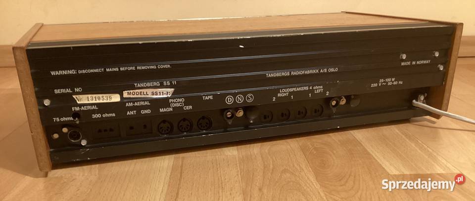 Amplituner Wzmacniacz TANDBERG SOLVSUPER 11 Gdynia