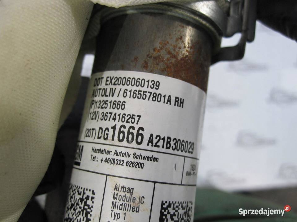 ASTRA J GTC 12r kurtyna prawa 13251666 367416257