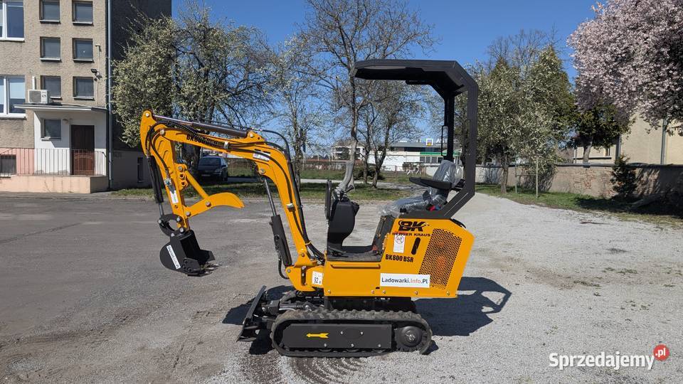 Mini Koparka Berger Kraus BK800B dolnośląskie Wrocław