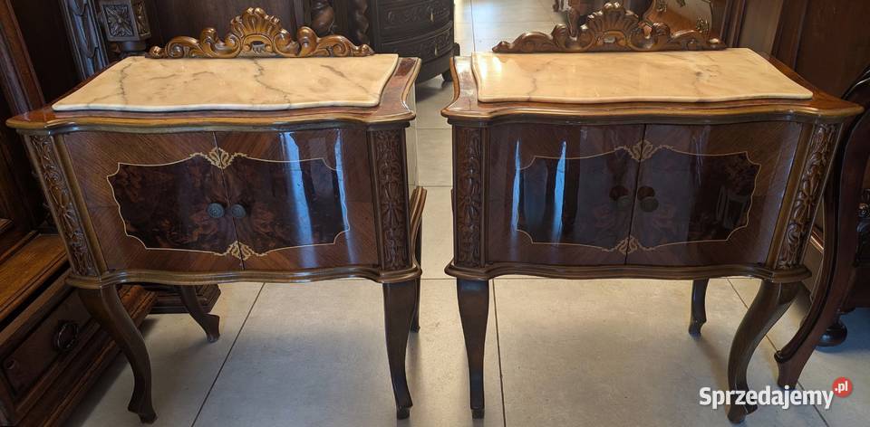 piękne włoskie intarsjowane szafki sklep Dąbrowa Górnicza