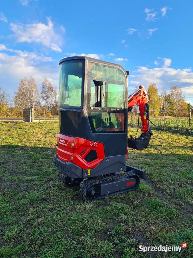 Mini koparka LEITE 1012S z Kabiną Nowa dostępna nie sprzedam