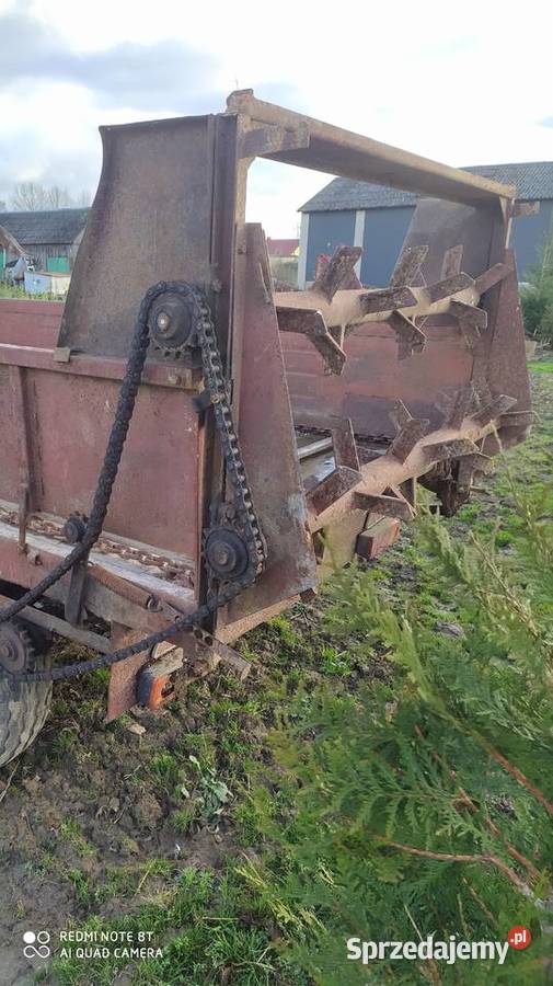 Rozrzutnik obornika jedno osiowy stan Bełżyce