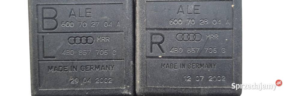 PAS BEZPIECZEŃSTWA PRZÓD PRAWY LEWY AUDI A6 C5 osobowe Działoszyce sprzedam