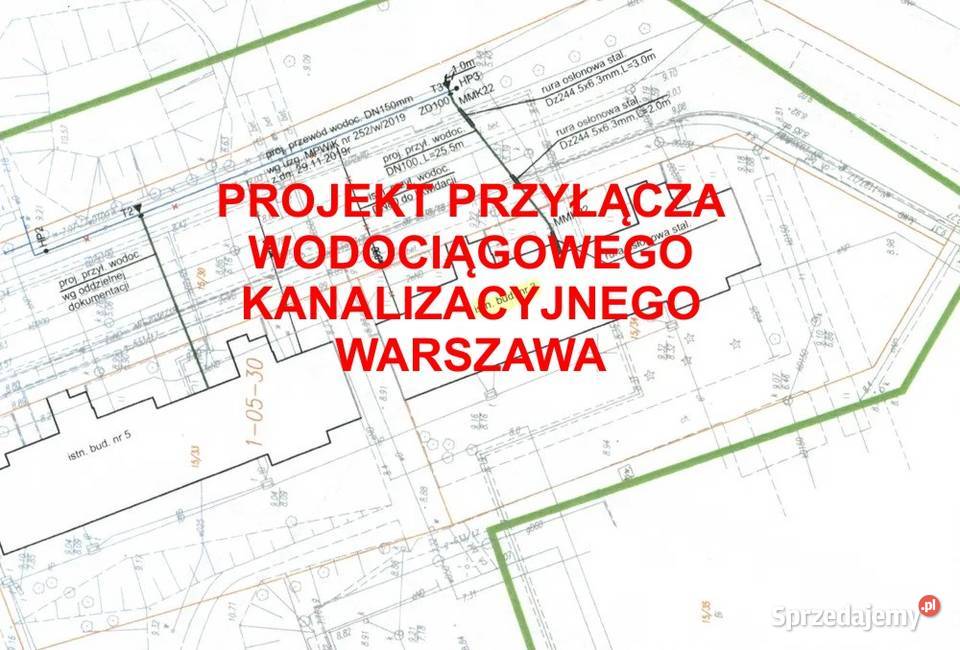 przyłącze wodociągowe kanalizacyjne MPWiK