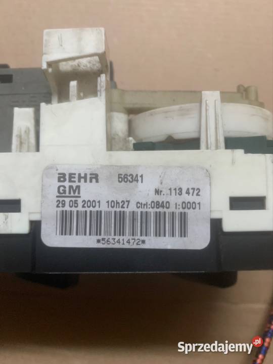 Opel astra G Bertone cabrio panel sterowania sprzedam