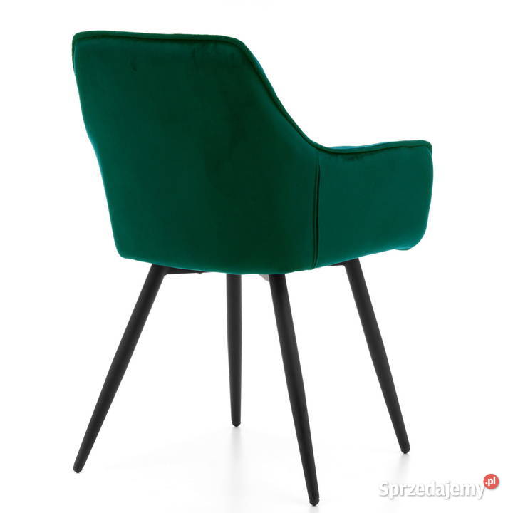 Krzesło Tapicerowane Siena Butelkowa Zieleń 87cm sprzedam