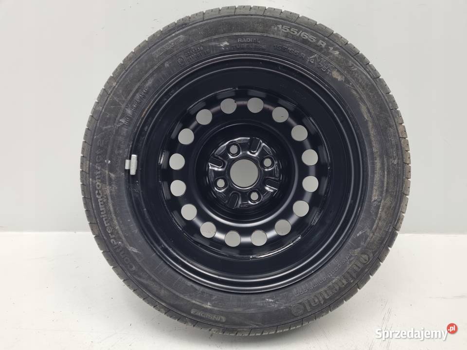 KOŁO ZAPASOWE Toyota Aygo I C1 zapas felga 15565 Rudka