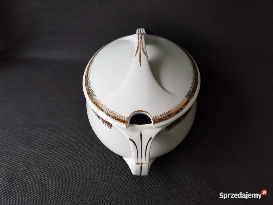 Stara przedwojenna nieużywana waza porcelana