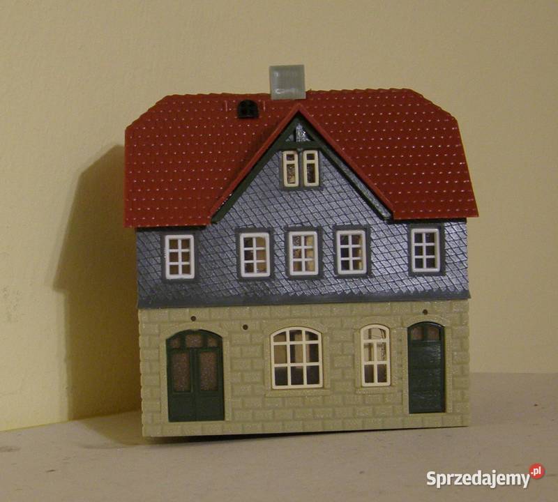 Domek na makietę 27 kolejka skala H0TT Łódź