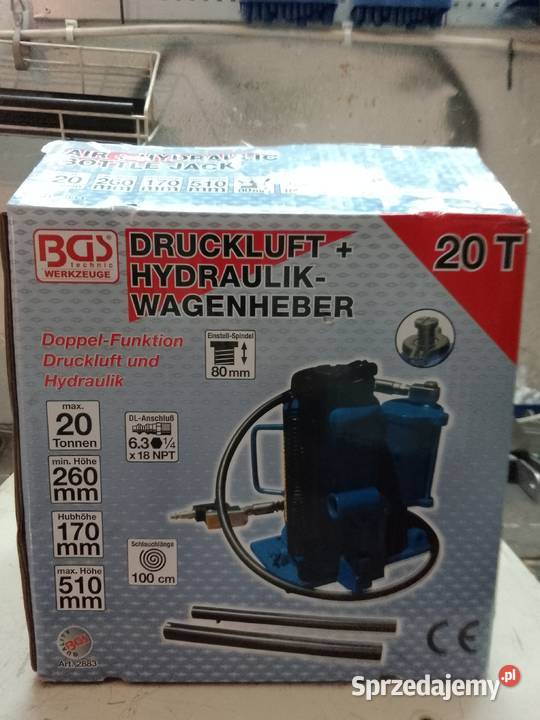 BGS 2883 Podnośnik hydrauliczny wspomagany Katowice