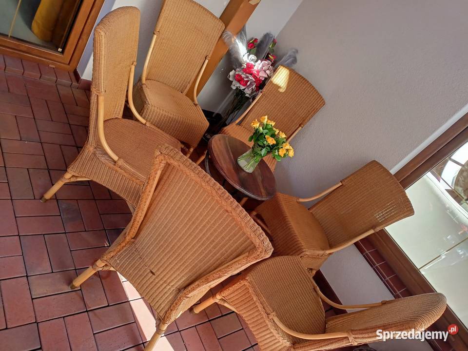 Krzesła rattanowe Krzesła Sieniawa